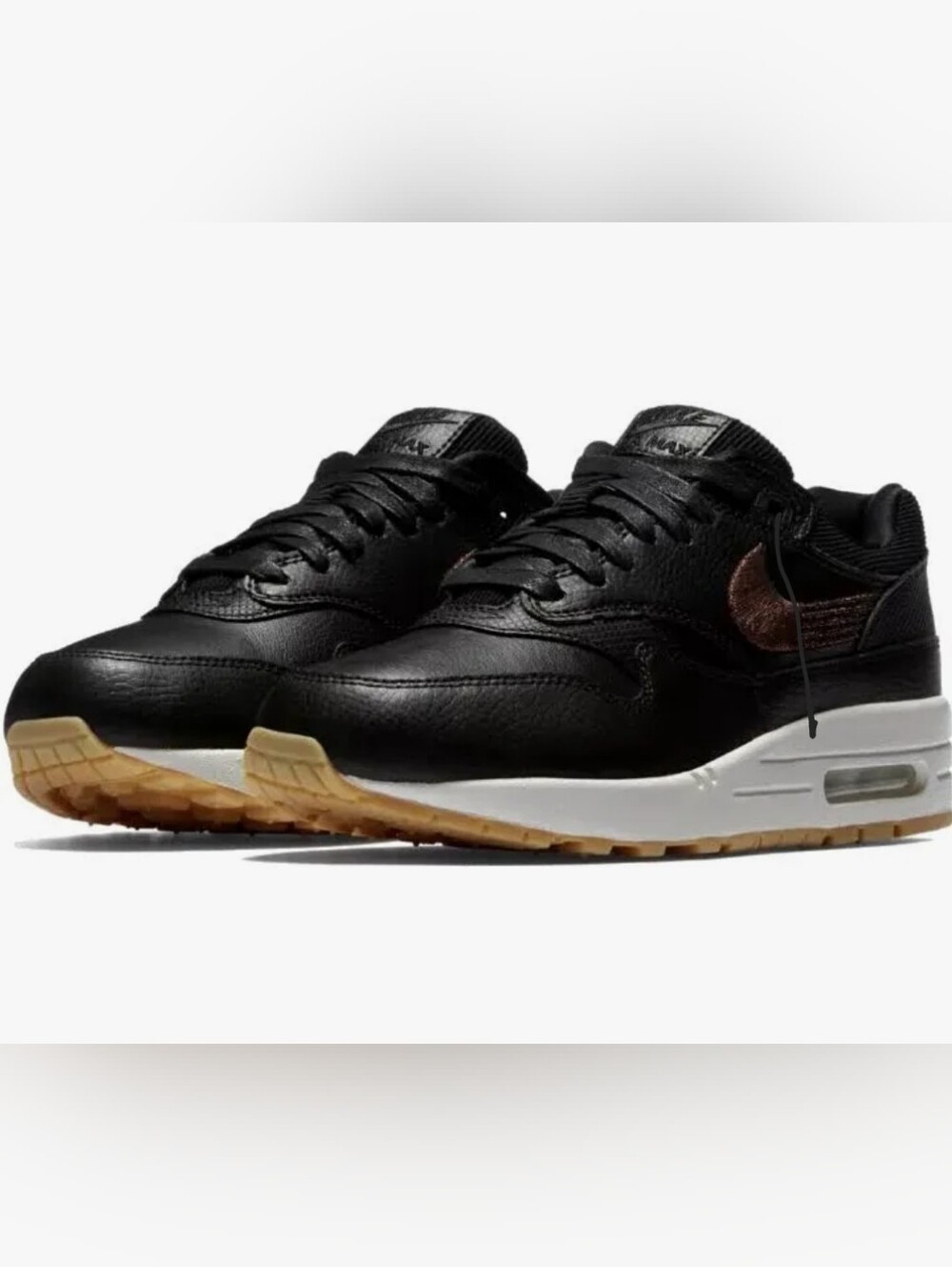 Nike Wmns Air Max 1 Premium 'Black Gum'